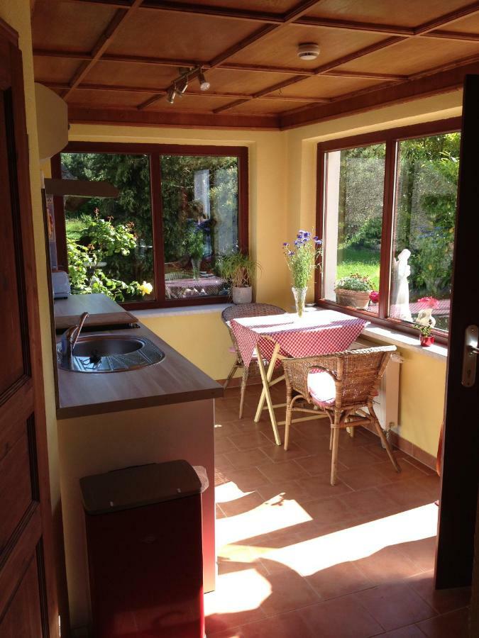 Hering Fewo I Apartment Terrace Wiek auf Rugen Bagian luar foto