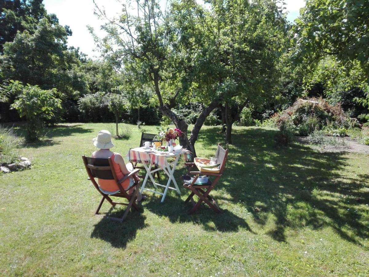 Hering Fewo I Apartment Terrace Wiek auf Rugen Bagian luar foto